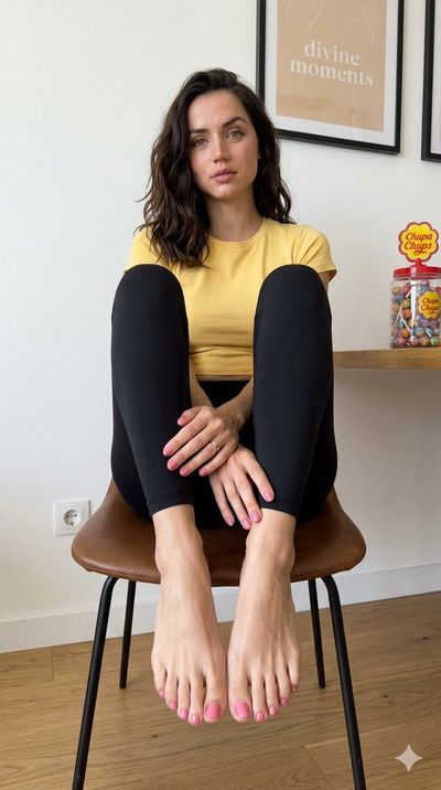 Intimate Editorial Portrait with Focused Details