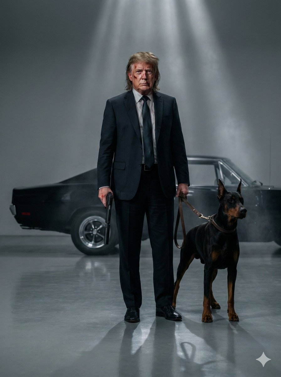 Hitman in the Shadows: A Cinematic Noir Vision