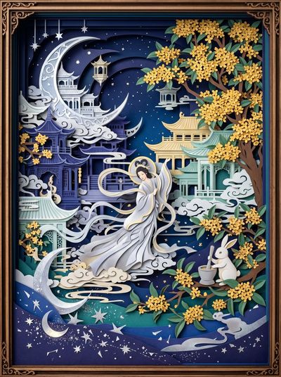 Celestial Layers: A Journey Through Eastern Mythology