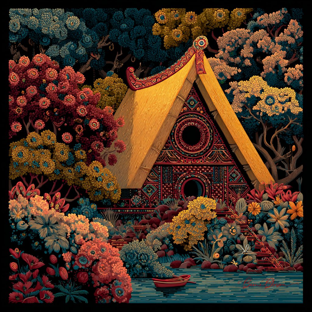Tribal Reverie: The Fisher's Hut