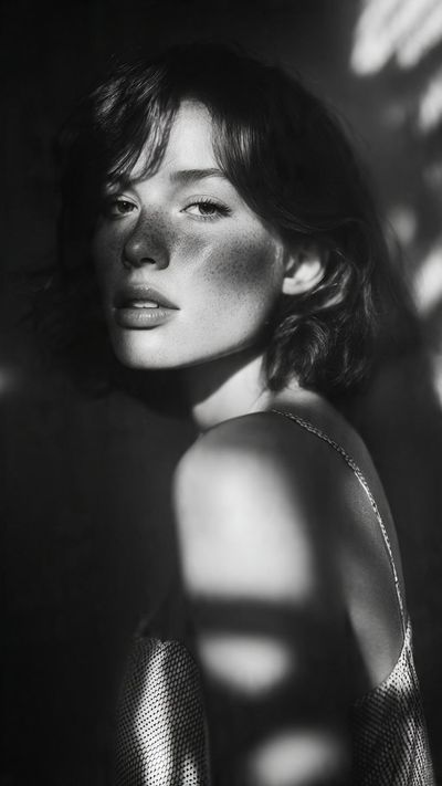 Elegance Enveloped in Shadows