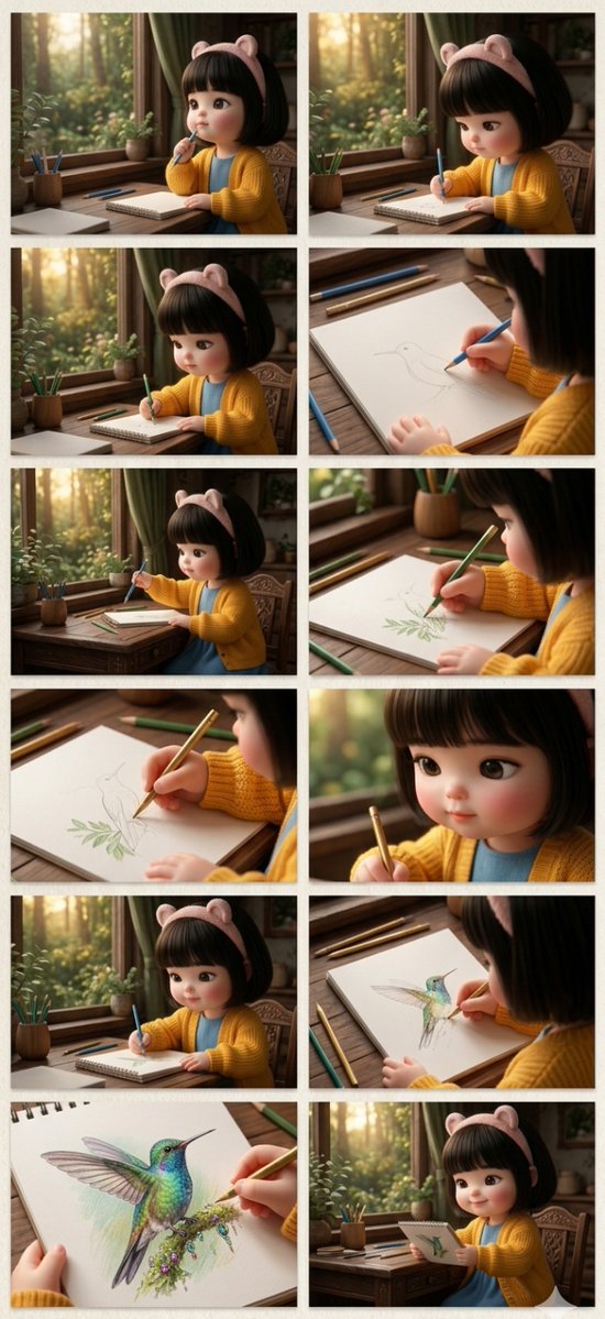A Quiet Moment of Creation