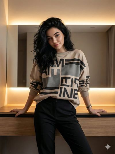 Cinematic Chic: A Portrait of Confidence