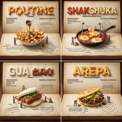 Food Schematics: A Culinary Blueprint