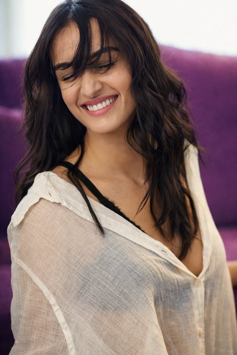 Elegant Serenity: Shraddha Kapoor in Ethereal White