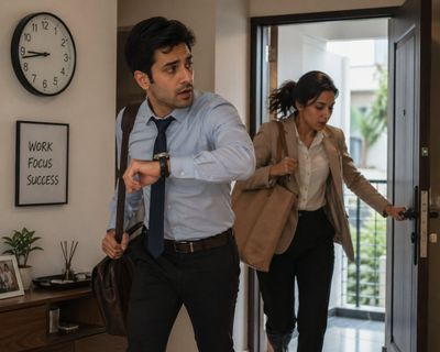 Morning Rush: The Strain of a Busy Day Ahead