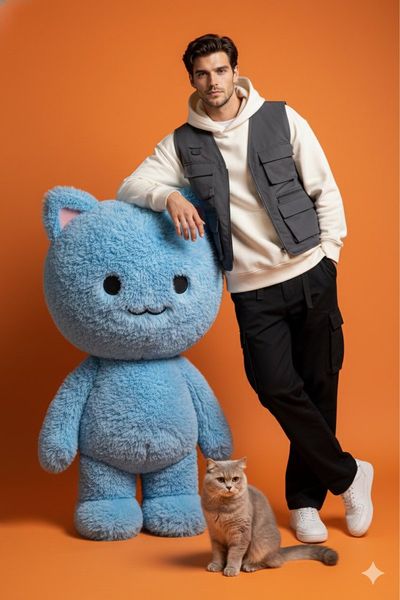 Gen-Z Fashion Meets Whimsical Studio Magic