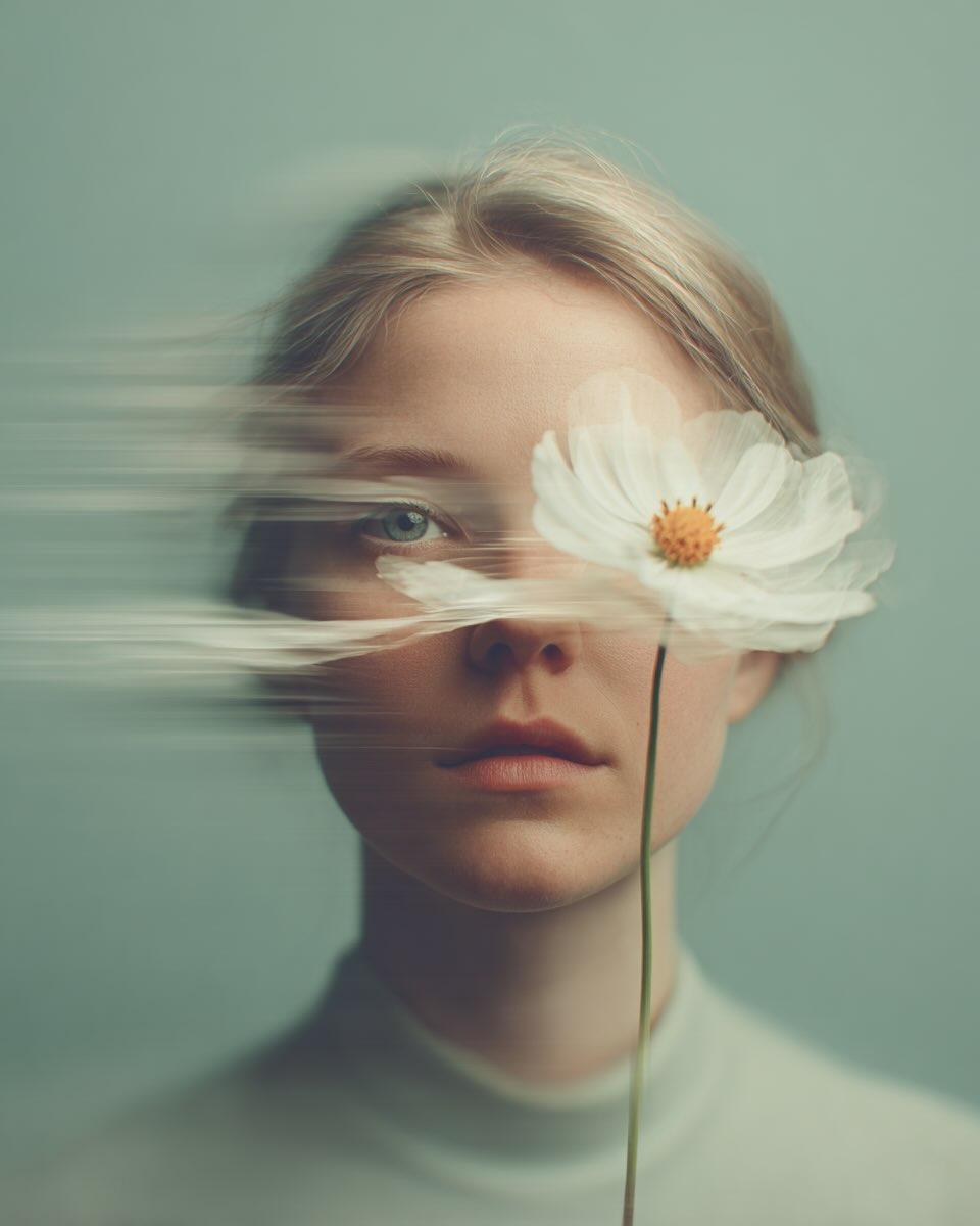 Dreamlike Serenity: A Portrait in Motion