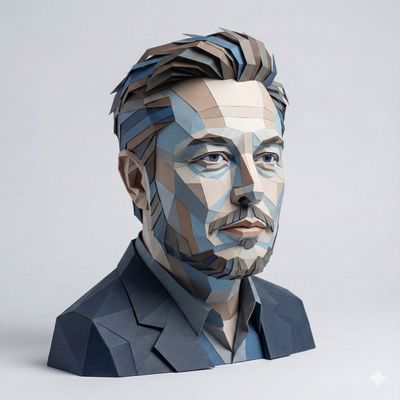 Geometric Artistry: The Nano Banana Pro Sculpture