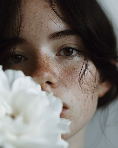 Delicate Elegance: A Portrait in Soft Focus