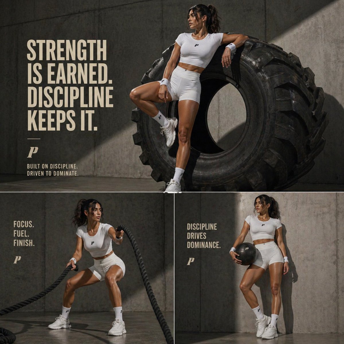 Industrial Luxury Fitness Editorial