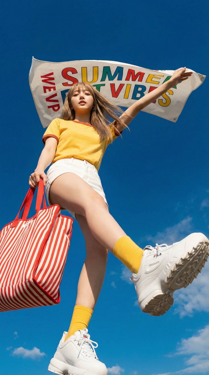 Electric Summer: A Burst of Color and Energy