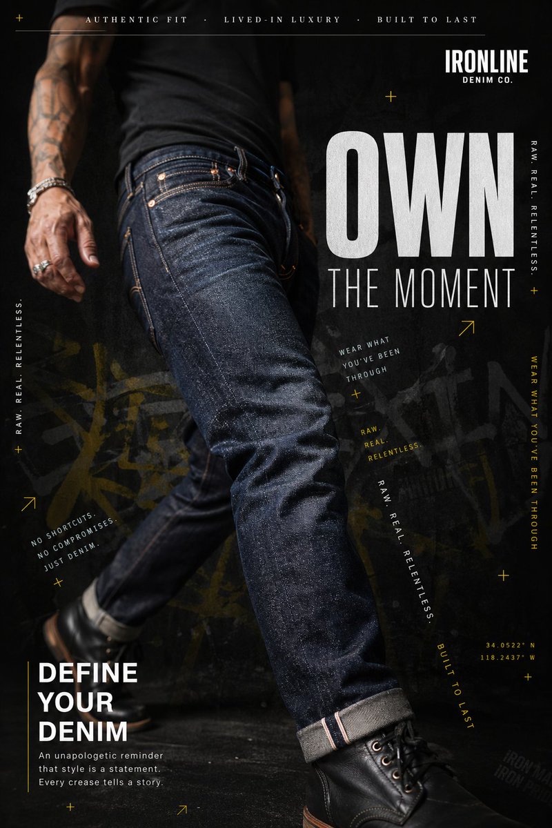 The Raw Power of Denim: A Timeless Statement