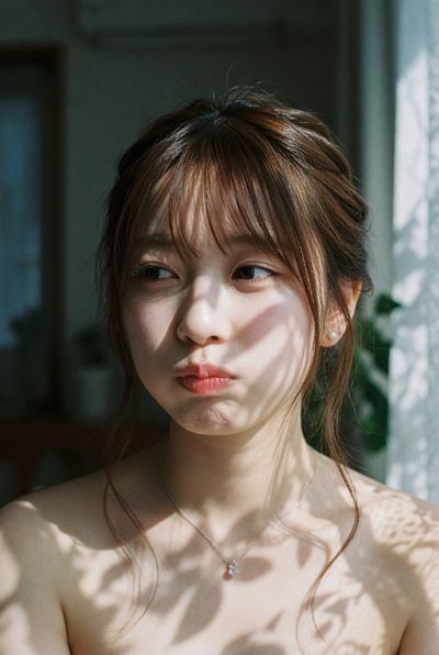Ethereal Charm: A Portrait of Japanese Beauty