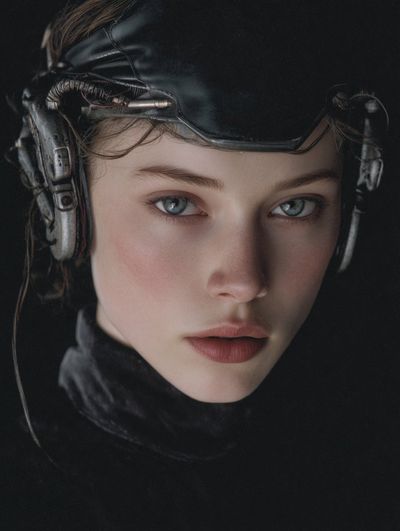 Cyberpunk Vision: A Gaze Through the Future