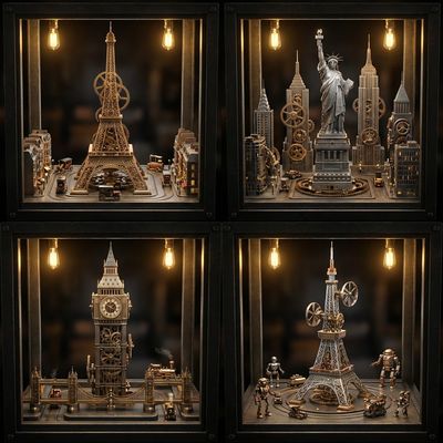 Cogs of Civilization: Cities as Automatons