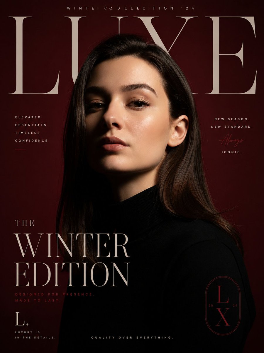 Layered Luxury: Monochrome Fashion Editorials