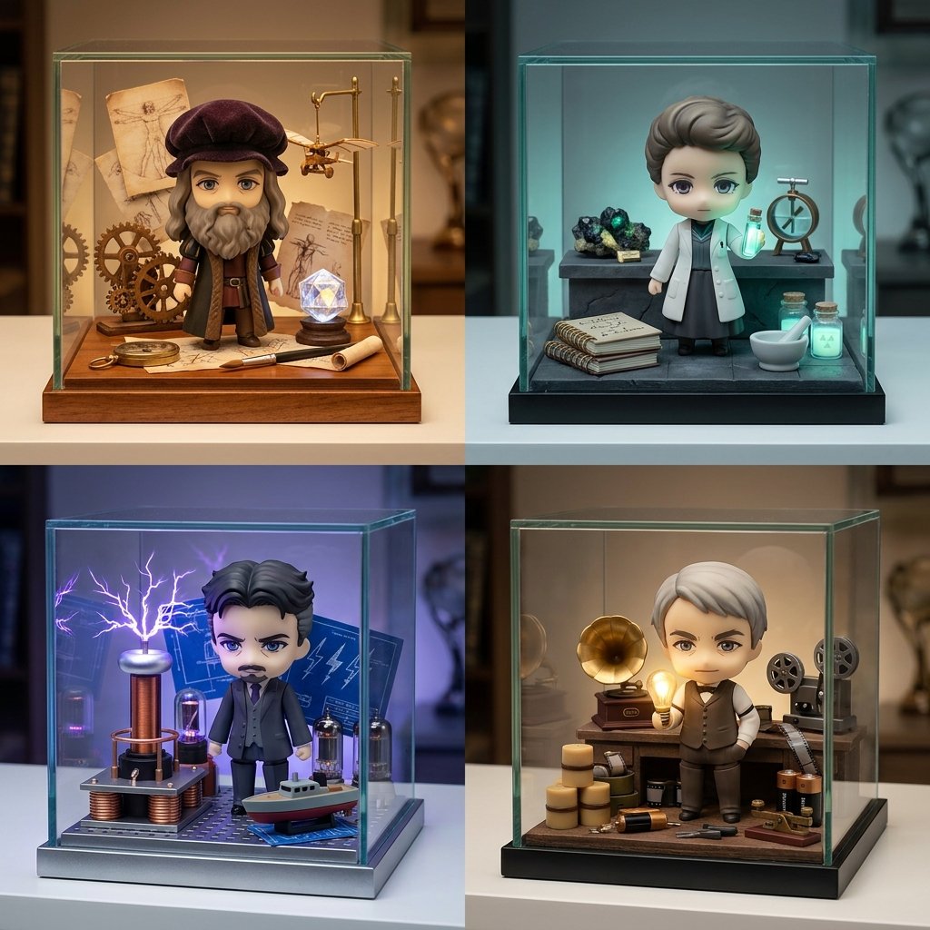The Genius Collection: Scientists Reimagined