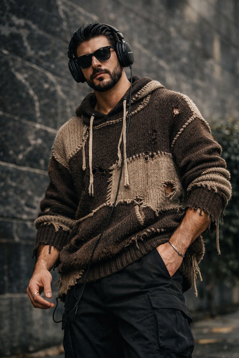 Avant-Garde Vibes: A Portrait of Urban Confidence