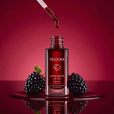 Veloura Lippie Bestie Lip Oil Captured in Stunning Detail