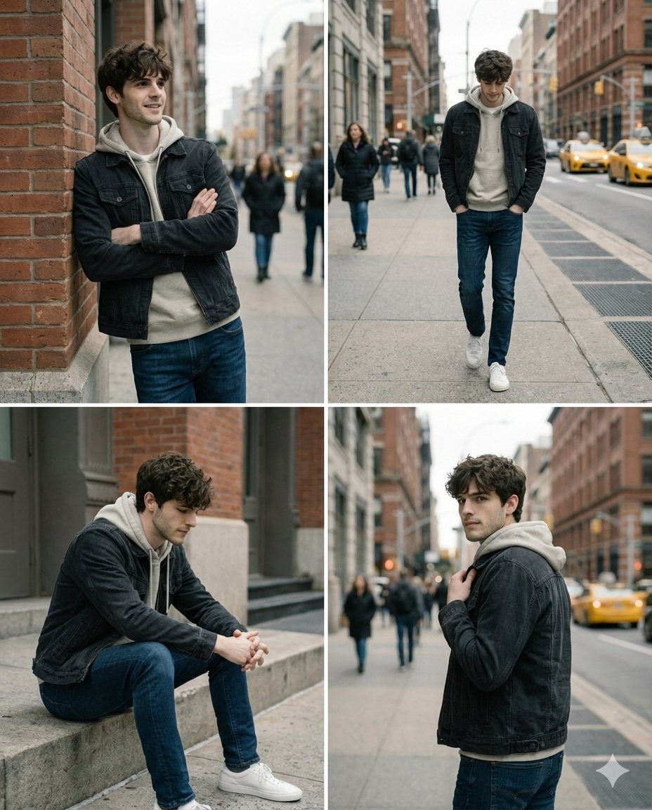Authentic Urban Portrait in Soft Natural Light