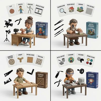 Crafting the Essence of Handmade Art Styles