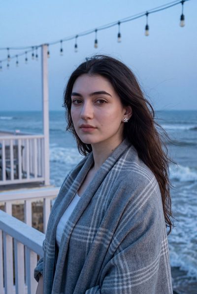 Seaside Serenity in Blue Hour