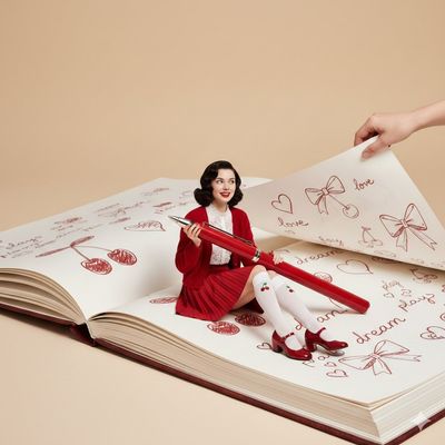 Retro Glam Meets Y2K: A Red Hot Vibe