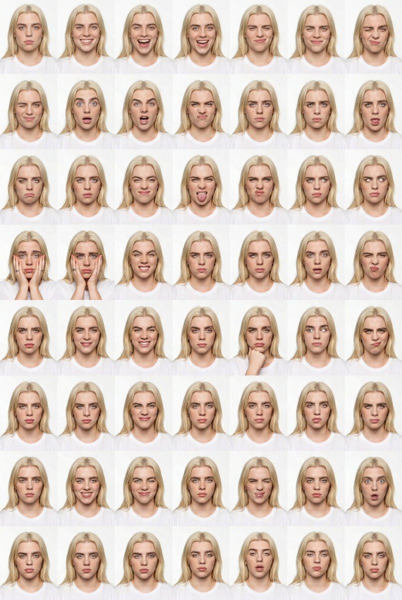48 Faces, 1 Identity: A Studio Expression Showcase