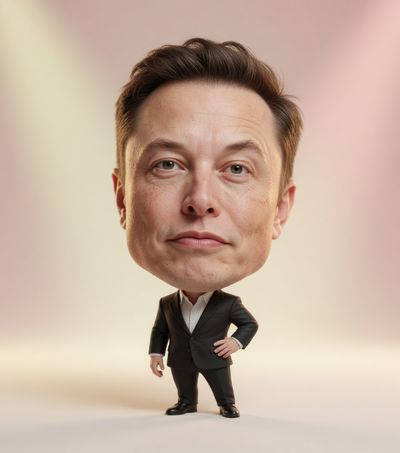 Miniature Marvel: A Whimsical Caricature