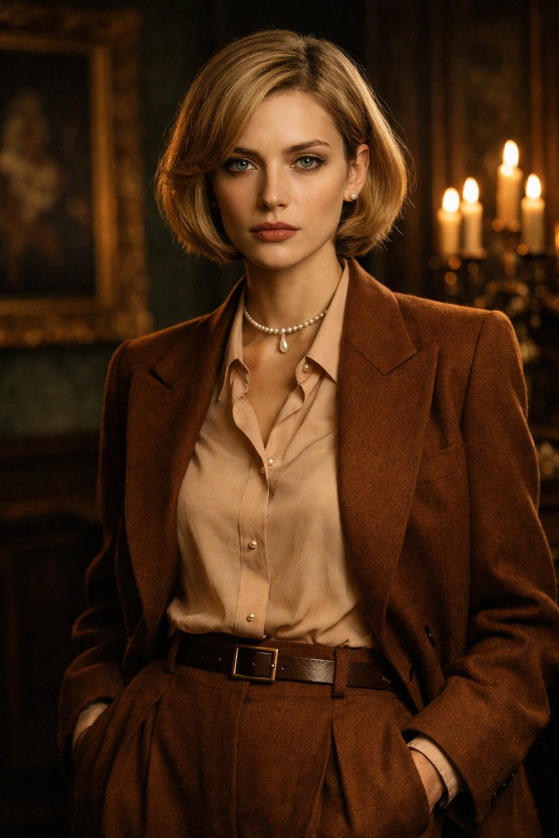 Timeless Elegance in a Cinematic Setting