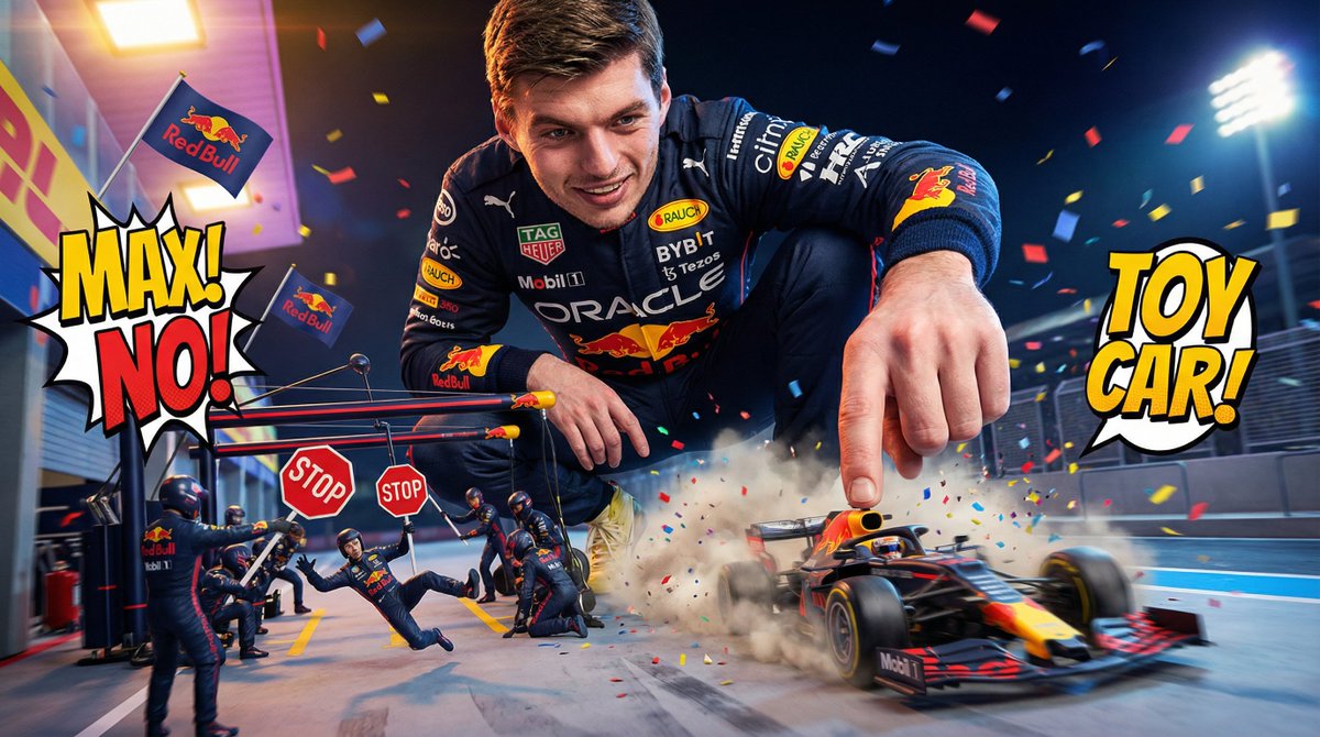 Max Verstappen: Titan of the Pit Lane!