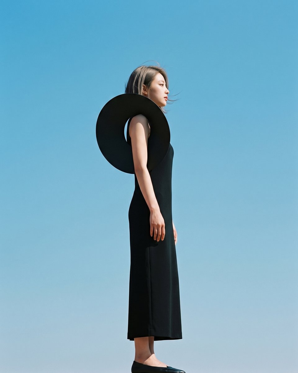 A regal figure stands before towering Gothic arches in echoing hall