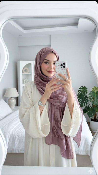 Dreamy Selfie in an Aesthetic, Calm Bedroom