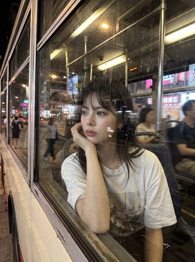 A Moment in Transit: Candid Reflection of Solitude
