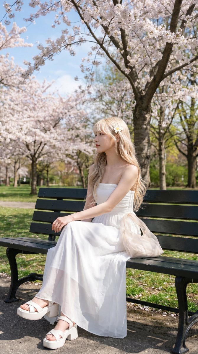 A Quiet Afternoon in Cherry Blossom Bliss