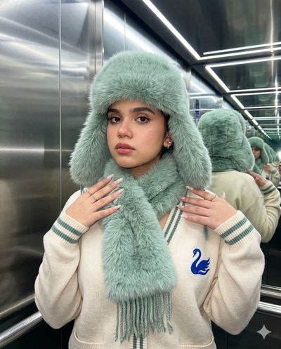 Mint Serenity in a Chrome Haven
