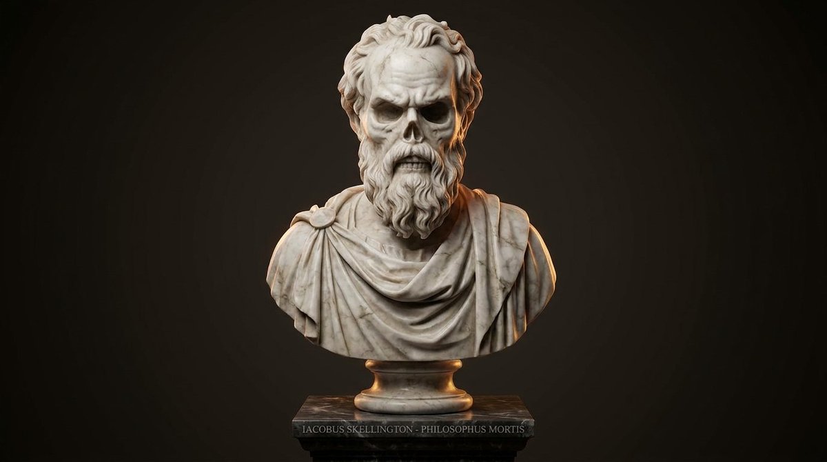 Timeless Wisdom: A Philosopher in Marble