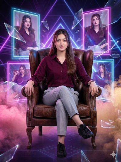 Cinematic Confidence: A Study in Modern Portraiture