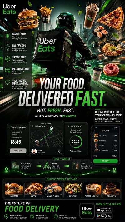 Revolutionizing Food Delivery: A Cinematic Vision