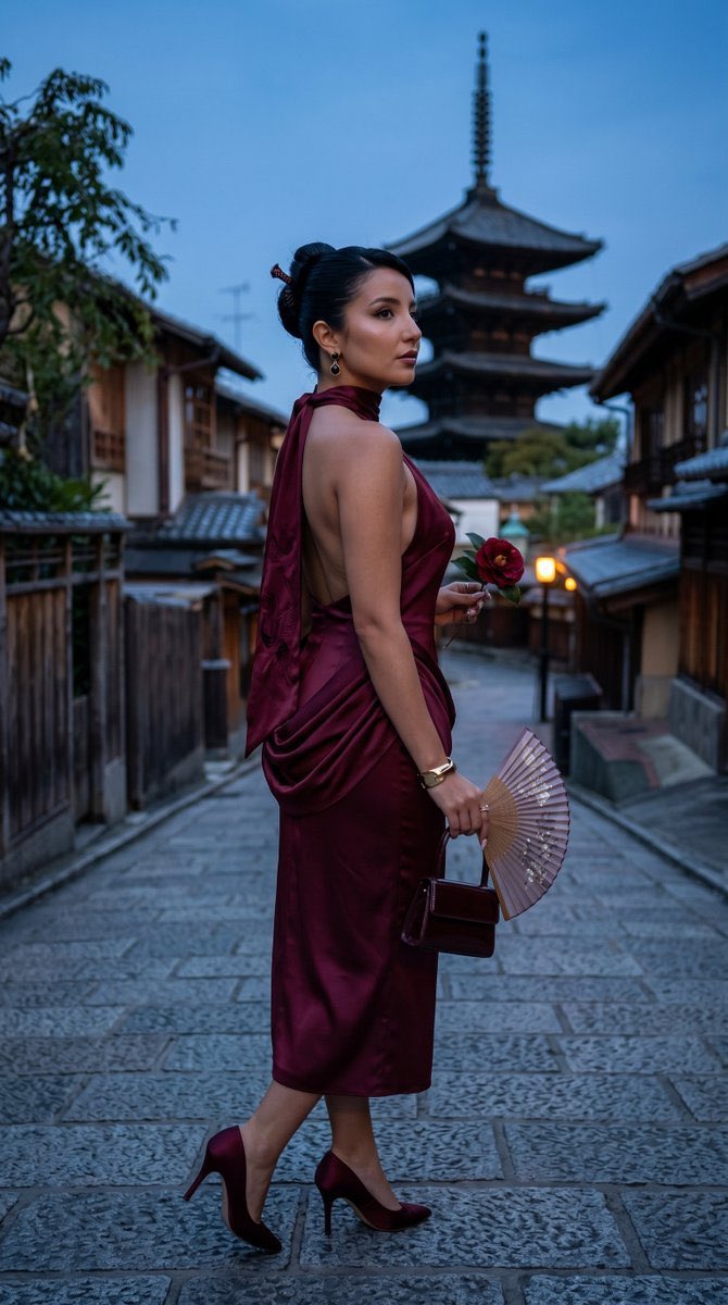 Elegant Serenity in Kyoto's Blue Hour