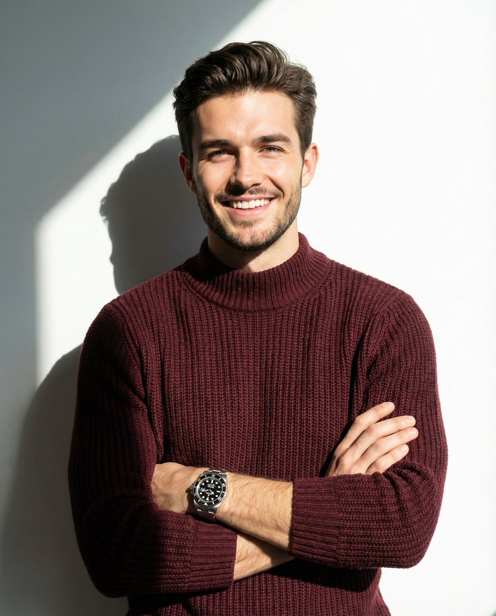 Sophisticated Style in Studio Light
