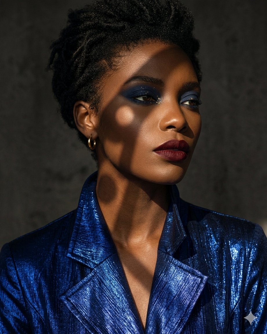 Sophisticated Allure: A High-Fashion Editorial Portrait