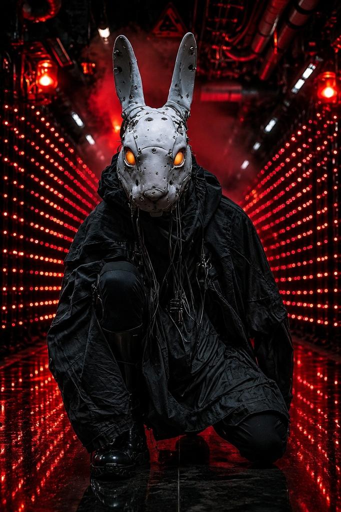 Mechanical Guardian of the Dystopian Alley