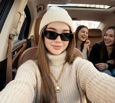 Luxury in a Selfie: Glamour on the Go