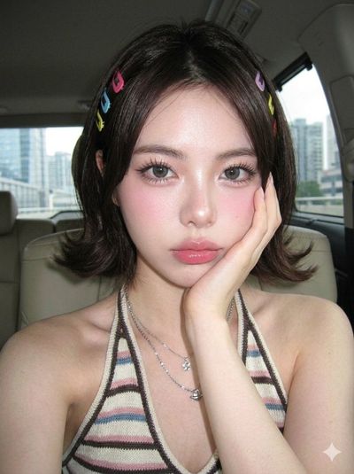 Playful Doll in Motion