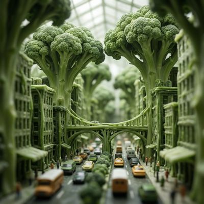 Fractal Forest of Nano Bananas