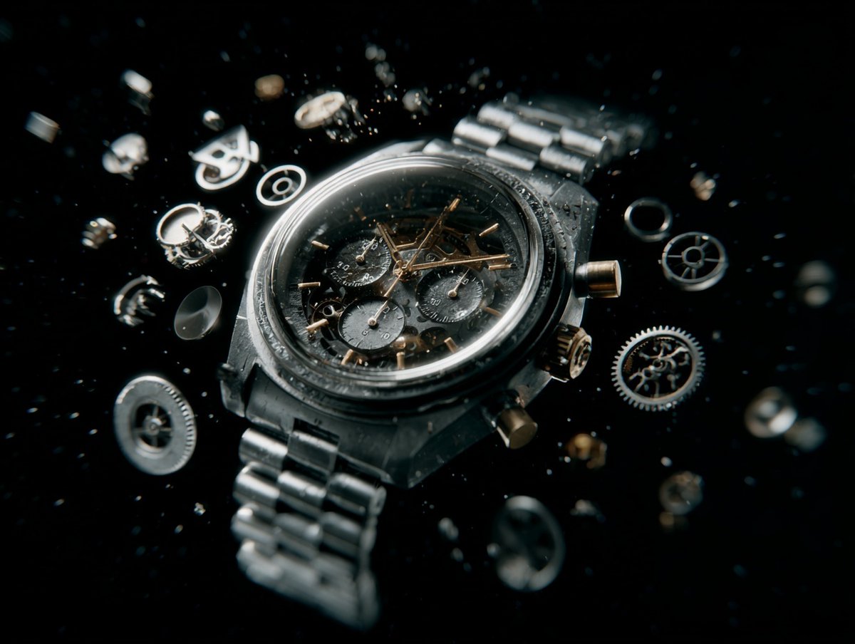 Mechanical Reassembly: Product Components Converge in Mid-Air