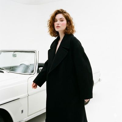 Timeless Elegance: Couture Meets Classic Car