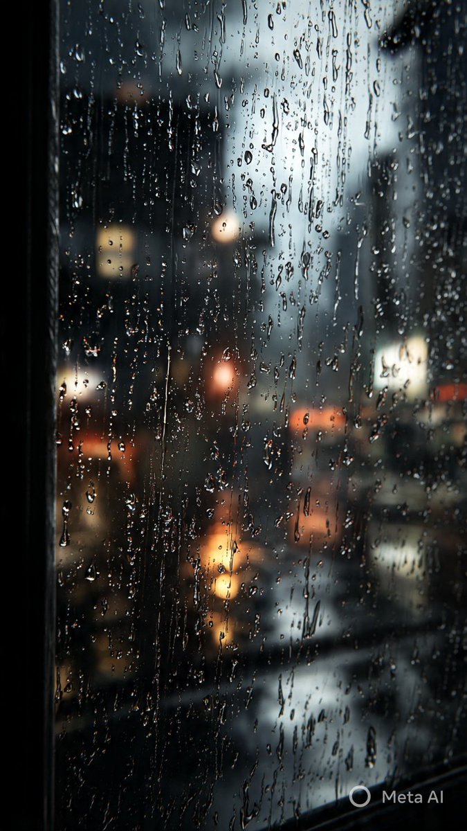 Moody Rainy Cityscape in 4K
